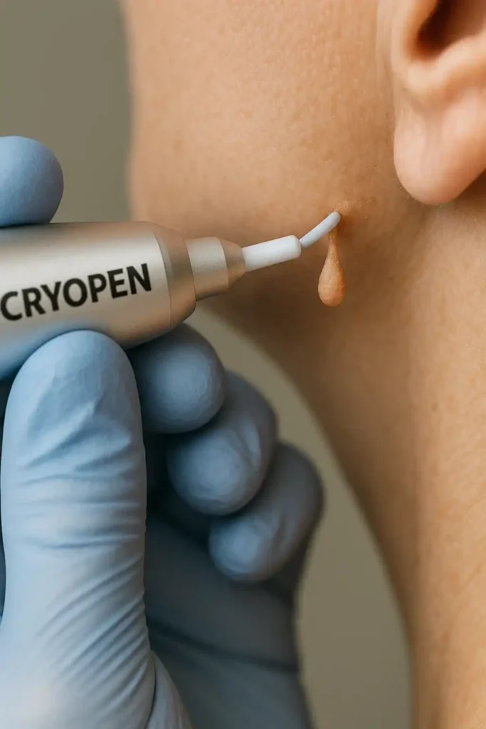 Cryopen for skin tags removal Brent Park speak to our team today!