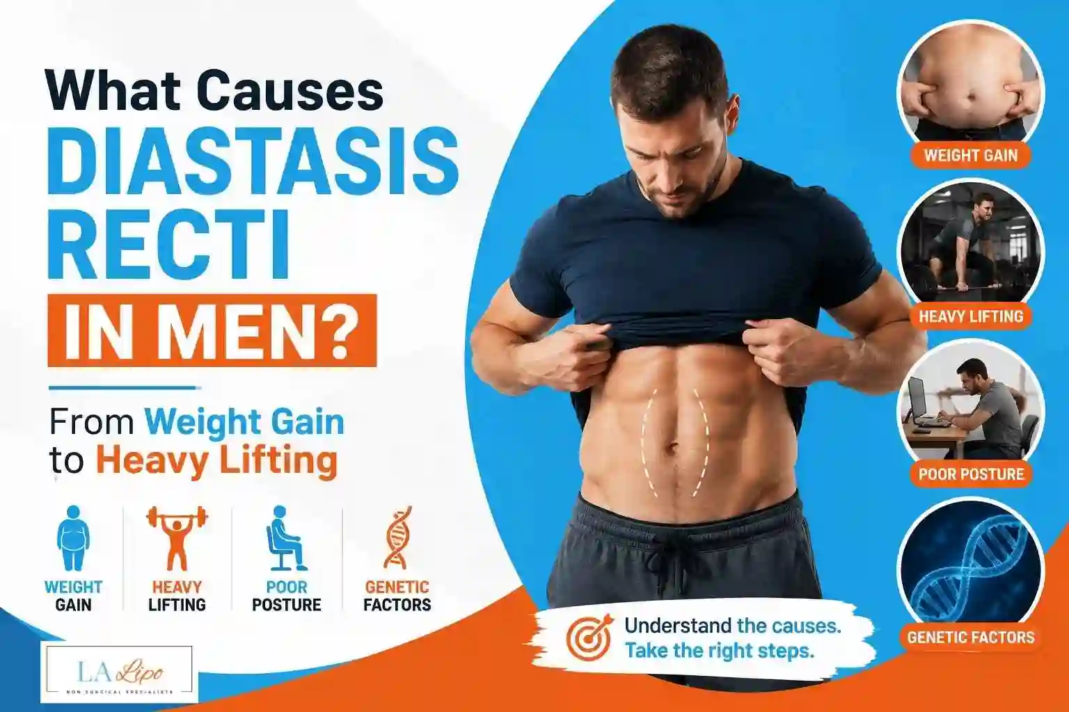 What Causes Diastasis Recti in Men? From Weight Gain to Heavy Lifting Brent Park